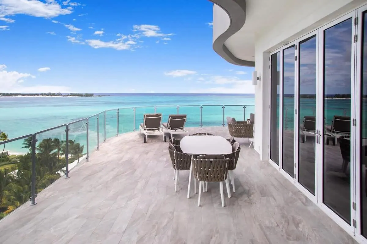 Apartment Oceanfront Penthouse And Patio At One Cable Beach Nassau